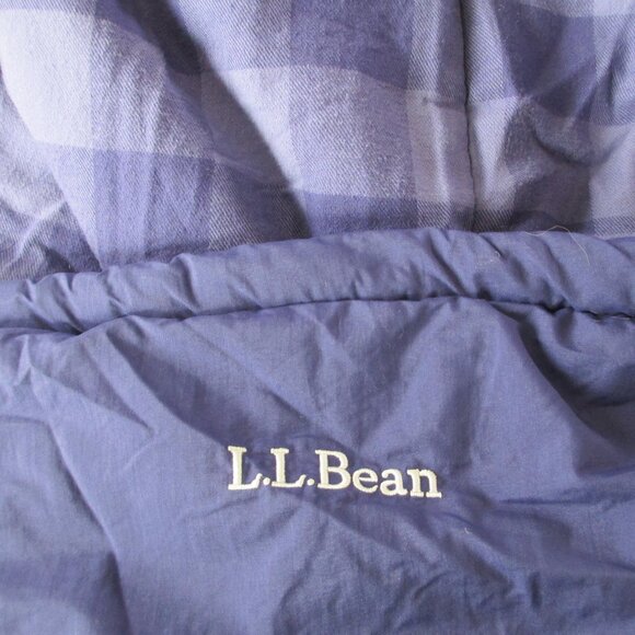 L. L. BEAN FLANNEL-LINED CAMP 20° SLEEPING BAG - Picture 5 of 16